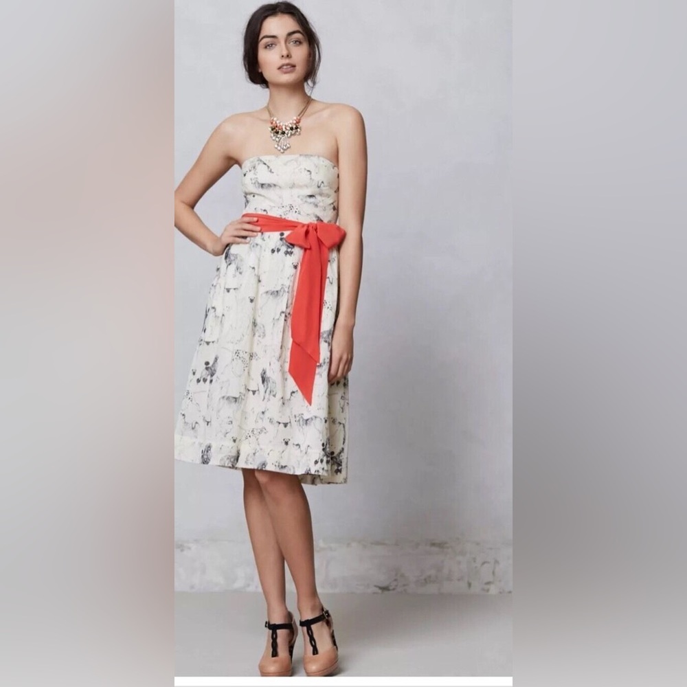 Anthropologie Maeve Fetch and Frolic Dress